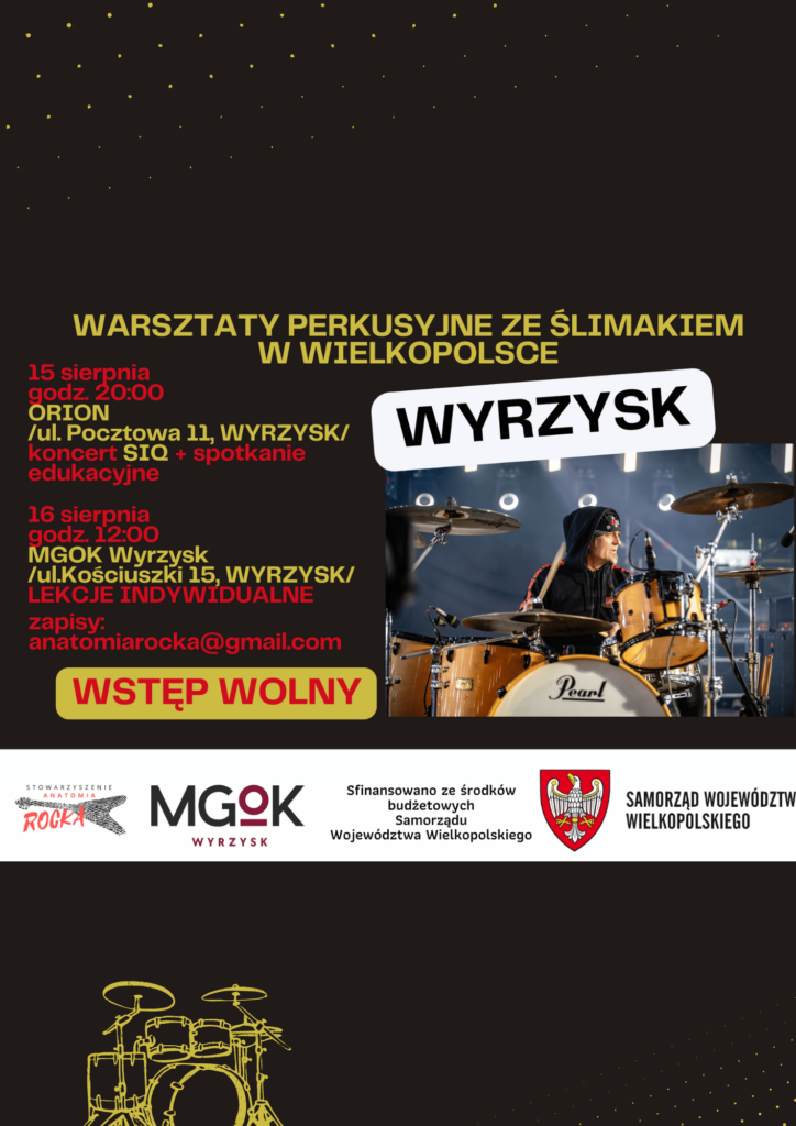 warsztaty perkusyjne wyrzysk