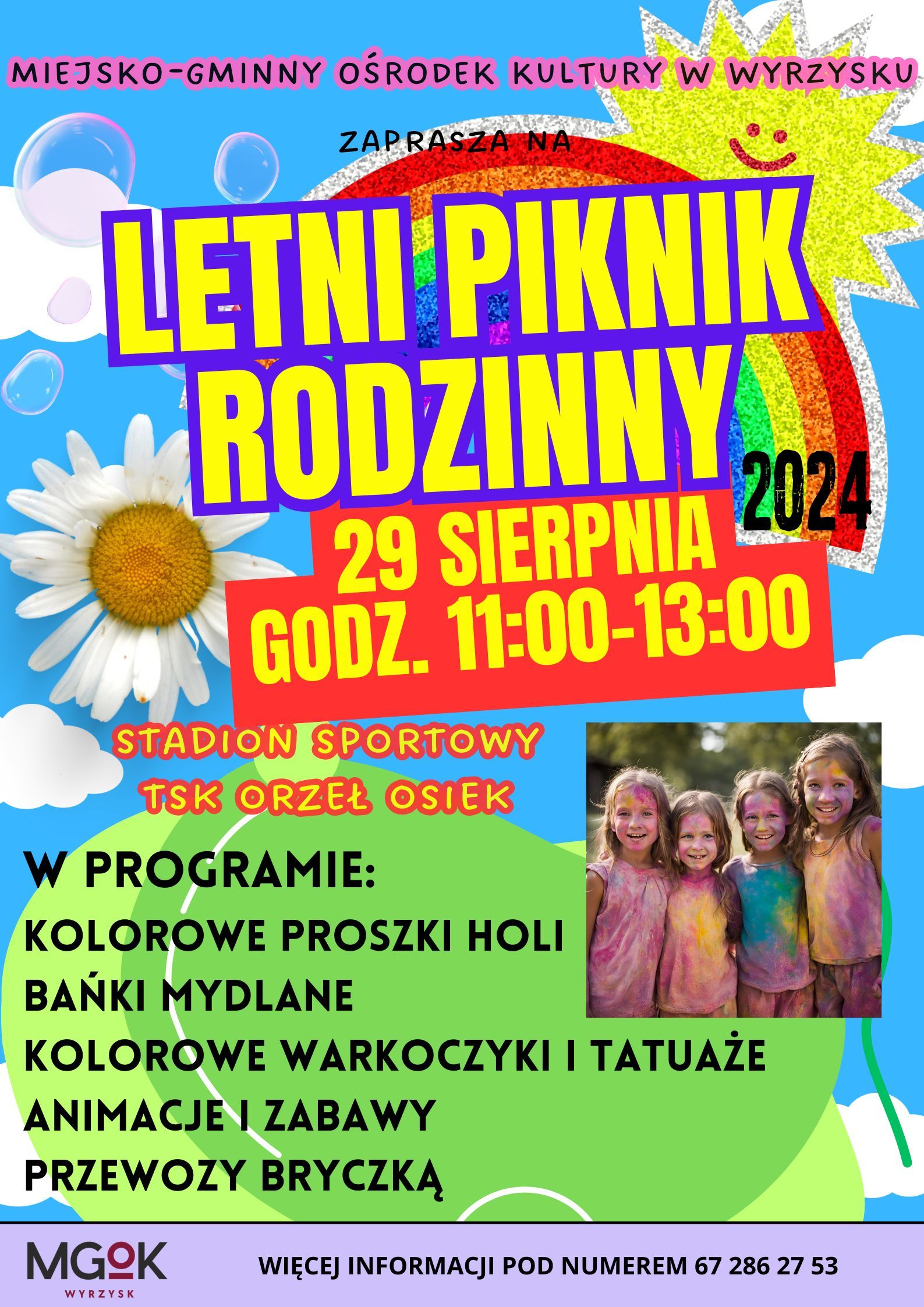 letni piknik rodzinny mgok wyrzysk